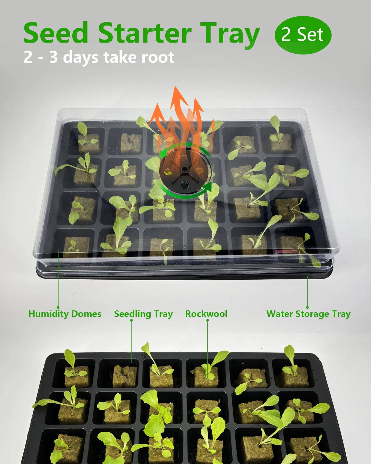 45 Pods Vertical Hydroponics Tower Growing System Kit with Full Spectrum Grow Light Indoor Vegetable Planting Garden Accessories