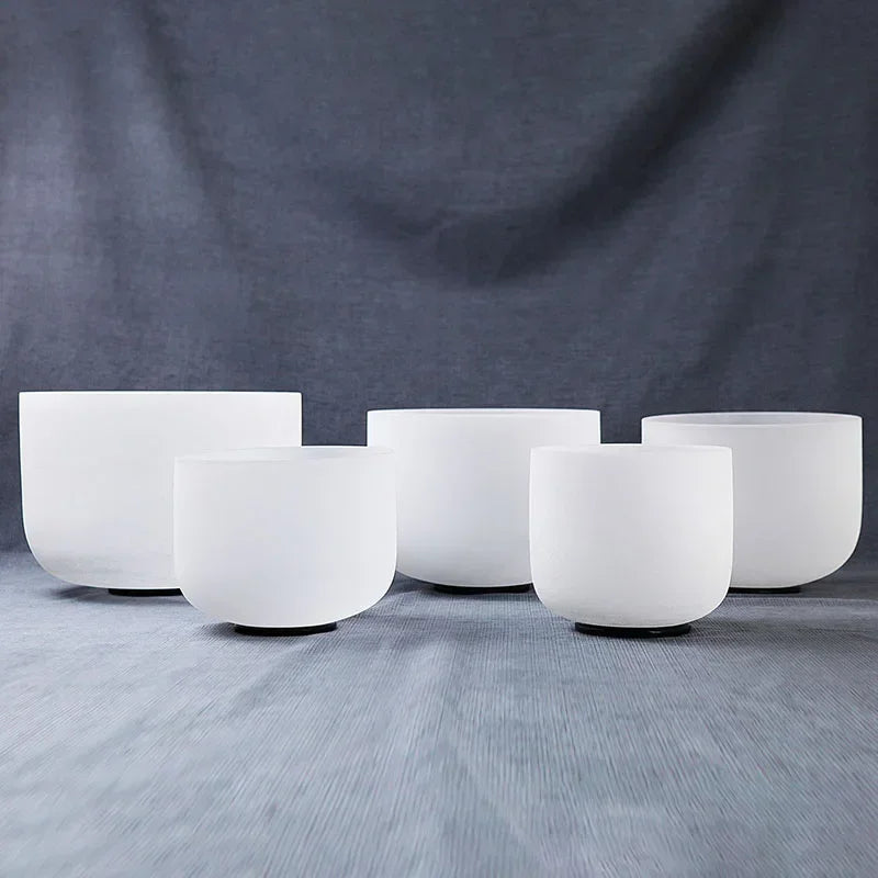 Crystal Singing Bowl 13 Inches 432/440HZ Yoga Meditation Massage Professional Singing Bowls Handmade Percussion Instruments