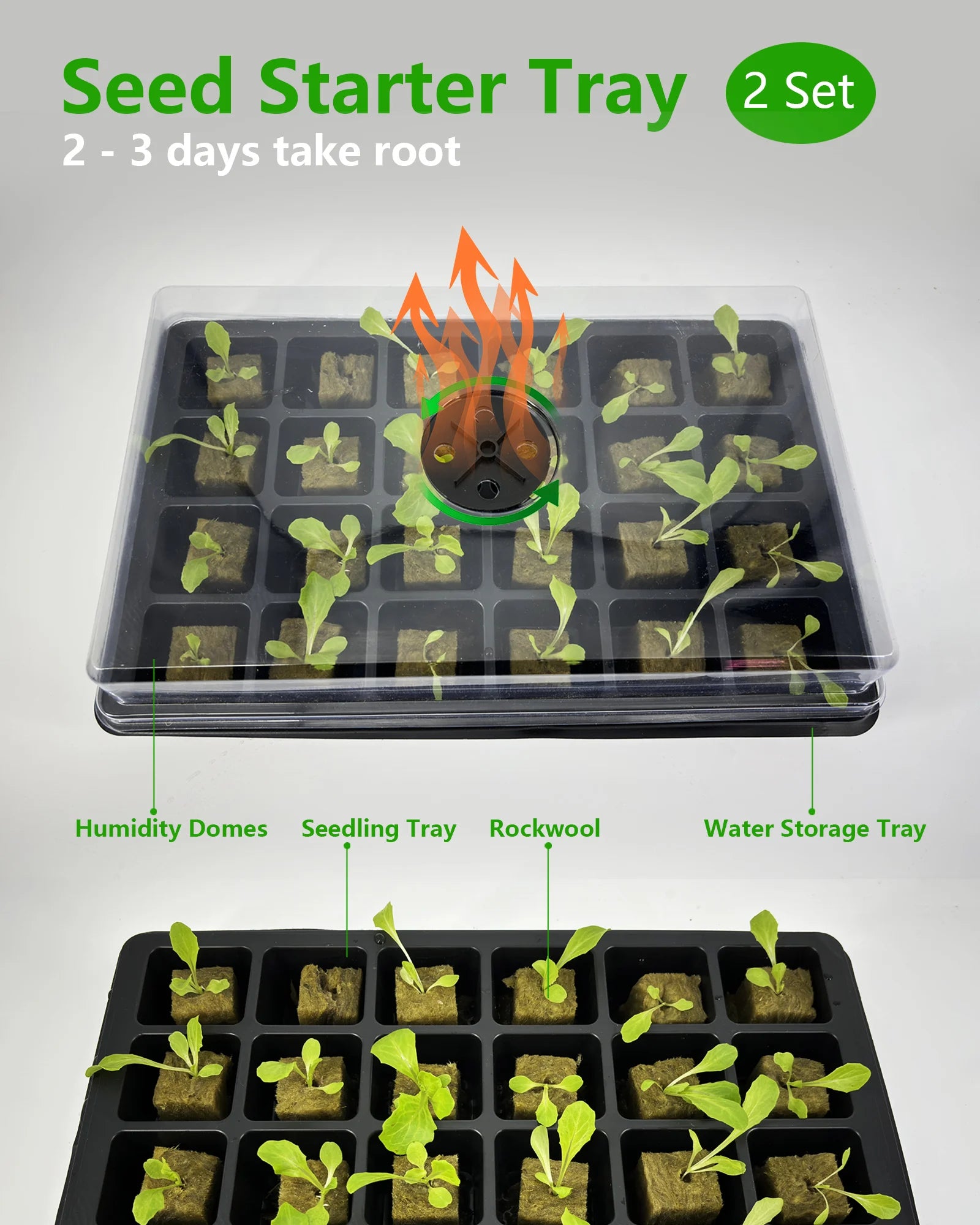 45 Pods Vertical Hydroponics Tower Growing System Kit with Full Spectrum Grow Light Indoor Vegetable Planting Garden Accessories