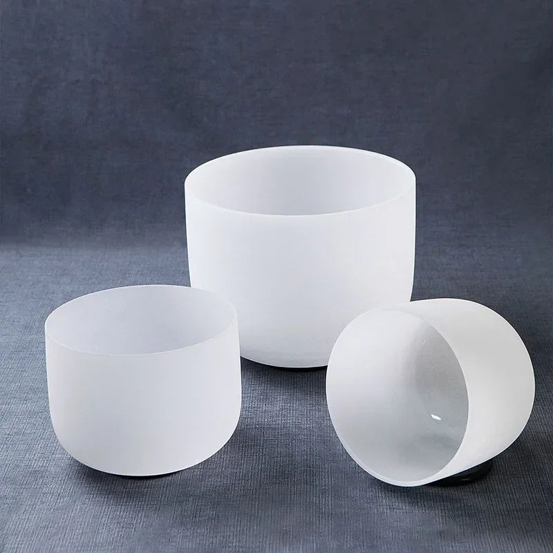Crystal Singing Bowl 13 Inches 432/440HZ Yoga Meditation Massage Professional Singing Bowls Handmade Percussion Instruments