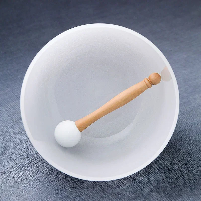 Crystal Singing Bowl 13 Inches 432/440HZ Yoga Meditation Massage Professional Singing Bowls Handmade Percussion Instruments