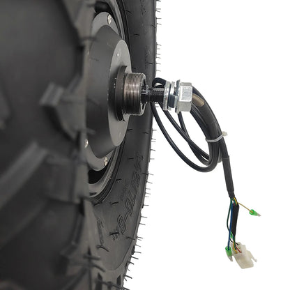 High Torque Wheelbarrow 24V 36V 48V 350W 500W Electric Brushless Motor Kit 14.5Inch Off-Road Tires